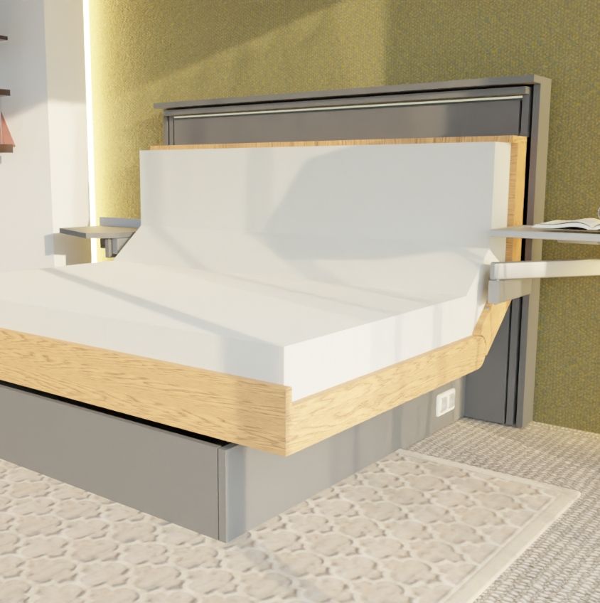 Pondell Short - Bett mit Verkürzungsfunktion