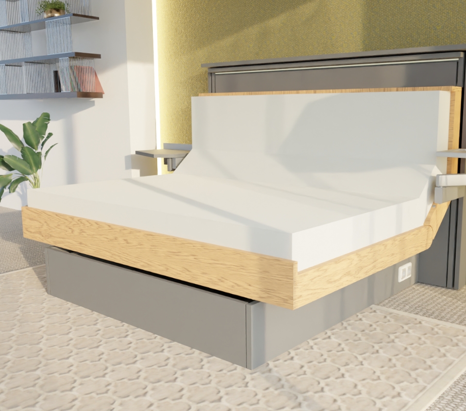 Pondell Short Bett mit Verkürzungsfunktion Redering